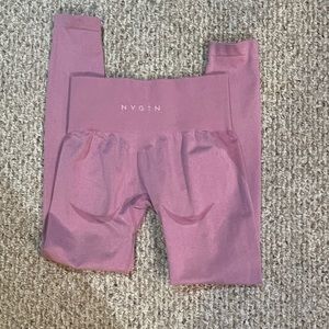 Pink NVGTN workout leggings